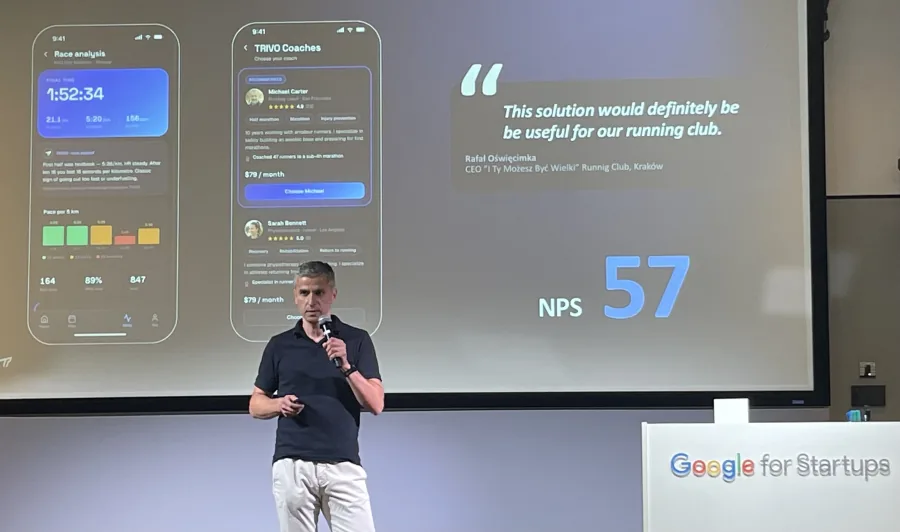 TRIVO at Demo Day, Google for Startups